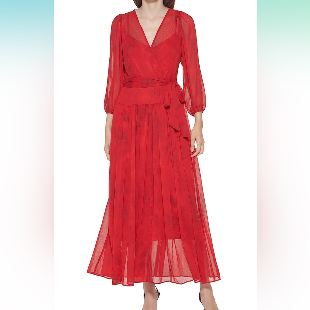 Flattering Calvin Klein dress